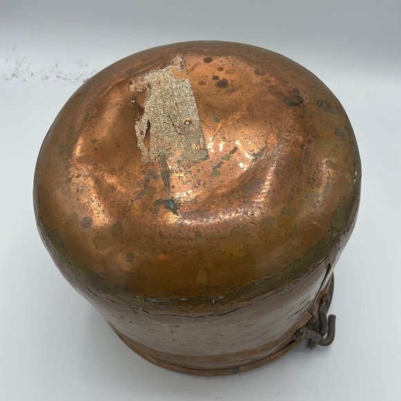 Antique Copper Cauldron Turkey - Picture 8 of 8